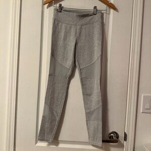 ⭐️ $5, spend over $20 - Forever 21 Sheer Mesh Inset Ribbed Leggings in Grey